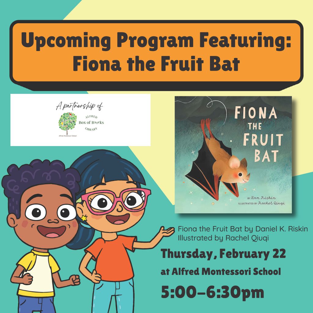 Program for Fiona the Fruit Bat at Alfred Montessori School