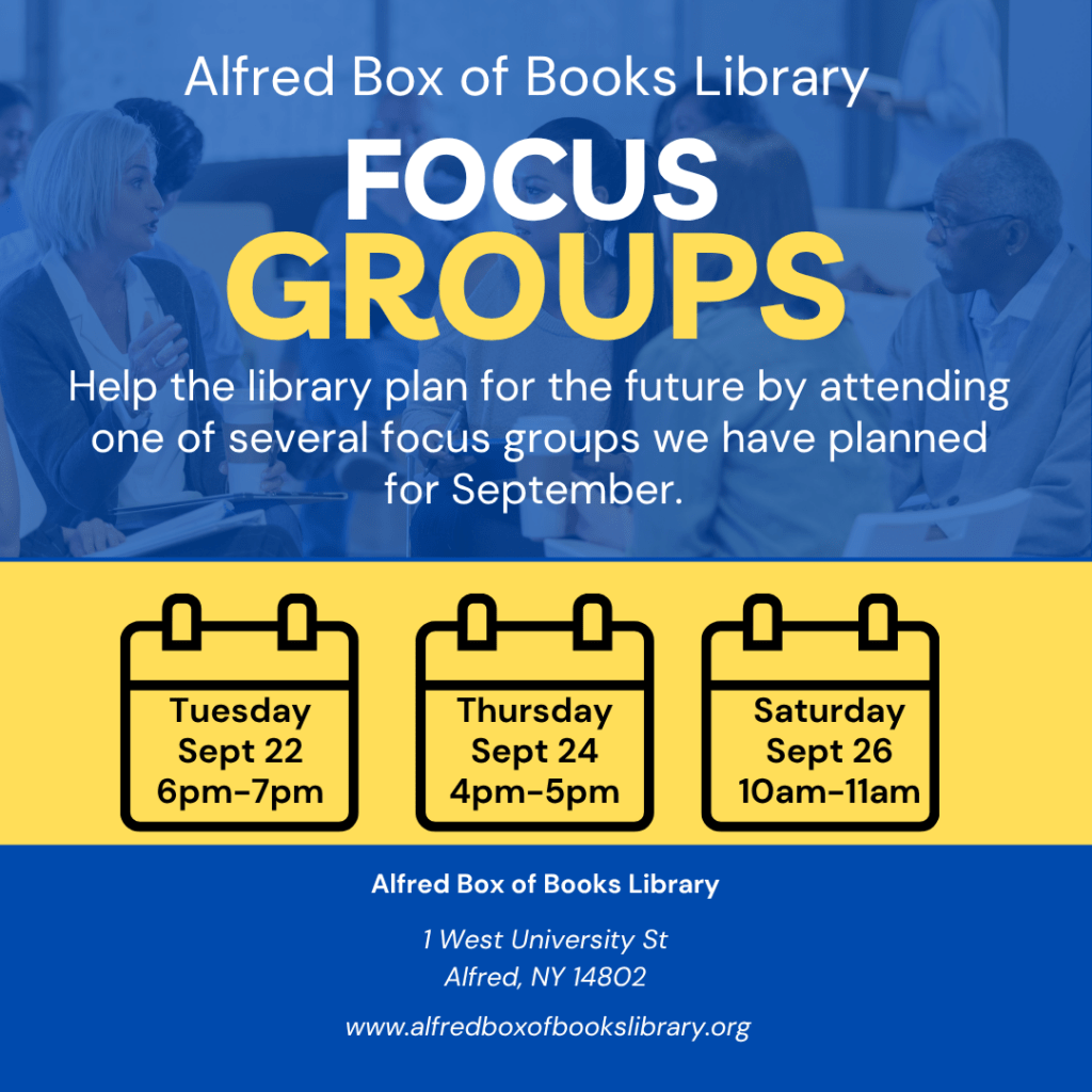 Focus group flyer 